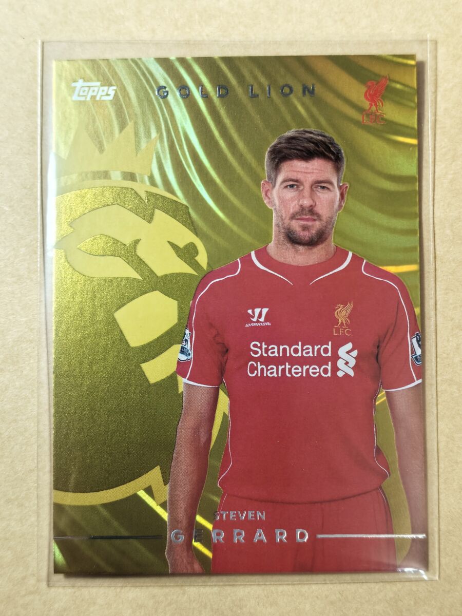 Premier league Steven gerrard プレミアリーグ カード レア