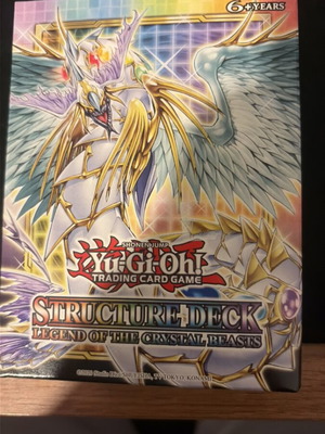 Yugioh Structure Deck Legend of the Crystal Beasts like new