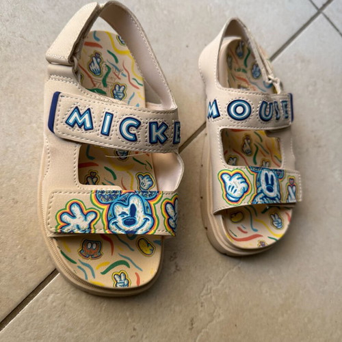 Zara Disney kids sandals No 26 like new with Mickey Mouse