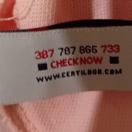 Moncler polo shirt XL pink like new