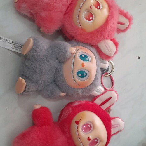 Labubu keychains new, pack of 2 pieces