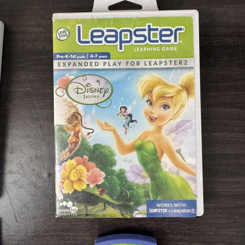 Leapster Disney Princess and Fairies educational games used