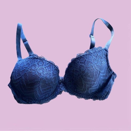 Intimissimi blue bra 75C with underwire used