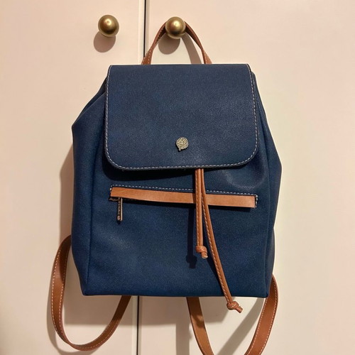 Backpack blue-brown new, shoulder bag