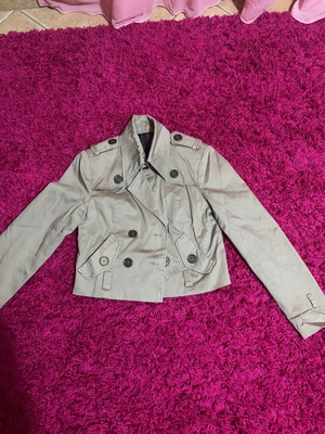 Short jacket used size S beige in good condition