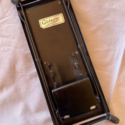Guitar footrest like new with adjustable height and anti-slip base