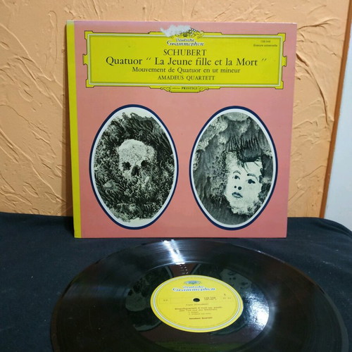 Schubert Quatuor La jeune et la mort 33 RPM vinyl record like new, classical
