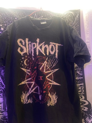Slipknot T-shirt μέγεθος Large, σαν καινούργιο, μαύρο