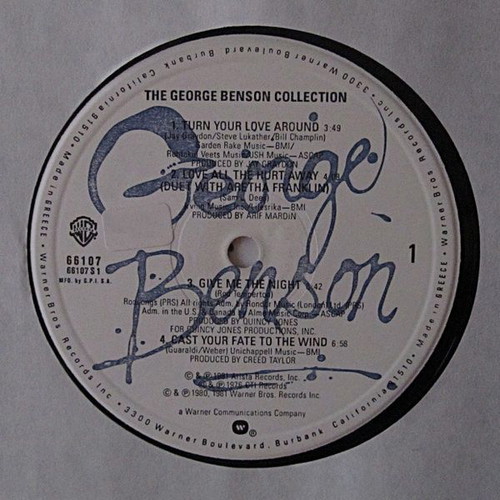 George Benson The George Benson Collection double LP new
