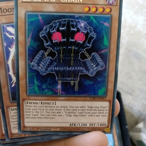 Yu-Gi-Oh Edge Imp Chain card like new