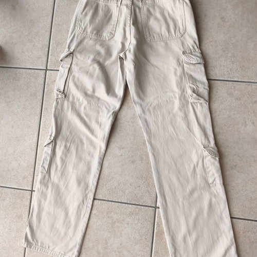 Stradivarius Cargo Pants like new, beige, size S