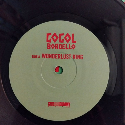 Gogol Bordello Wonderlust King 7" vinyl like new, rock