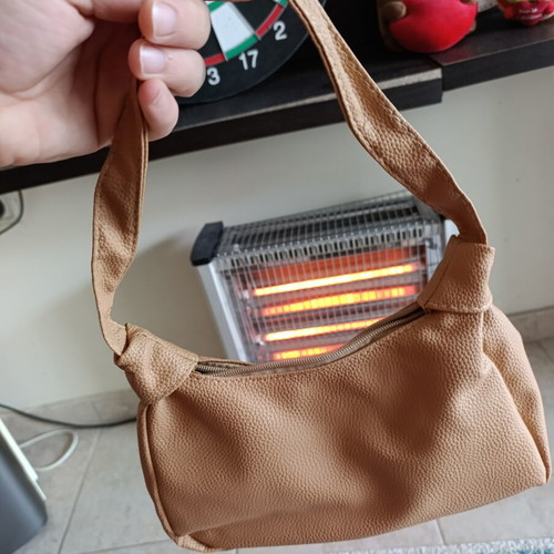 Women's shoulder bag, brown