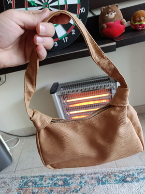 Women's shoulder bag, brown
