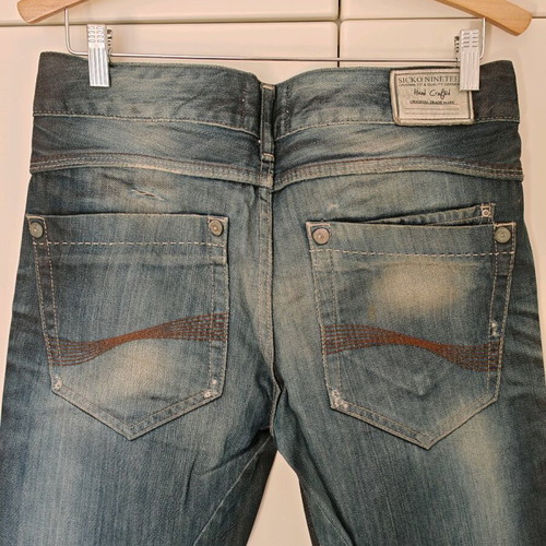 SICKO Denim men's slim fit jeans like new, dark blue
