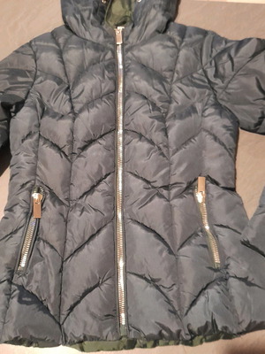 Monte Cervino teen jacket used, size 11-12, green