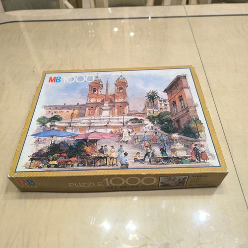 Puzzle with colorful city image 1000 pieces new BGM1001