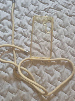 Samsung Galaxy S24 phone case with neck strap