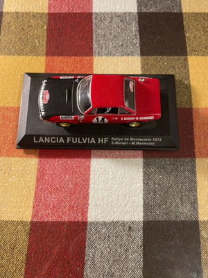Lancia Fulvia Metal Toy Car 1972 like new