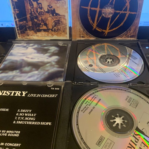 Ministry 3 CD pack used, metal