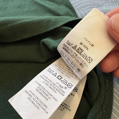 Polo Ralph Lauren V-Neck T-Shirt, dark green, Medium