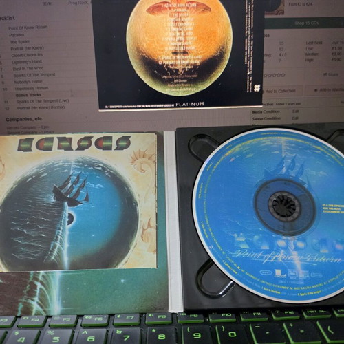Kansas Point Of Know Return CD new, rock