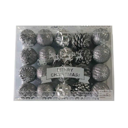Christmas ball set 20 pieces 6cm