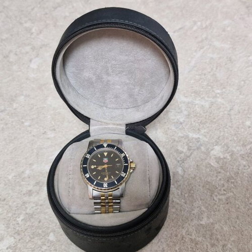 Vintage TAG Heuer Professional 200M 1500 Series 37 mm used