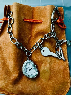 Ρολόι Folli Follie ασημένιο με Swarovski σαν καινούργιο