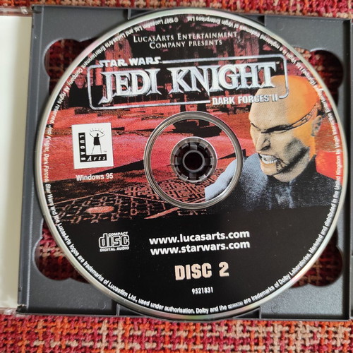 Star Wars Jedi Knight: Dark Forces II Pc Game μεταχειρισμένο με ελληνικό βιβλίο