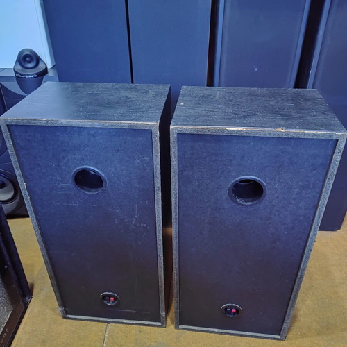 Pioneer CS-5070 3-Way Loudspeakers, rear bass-reflex