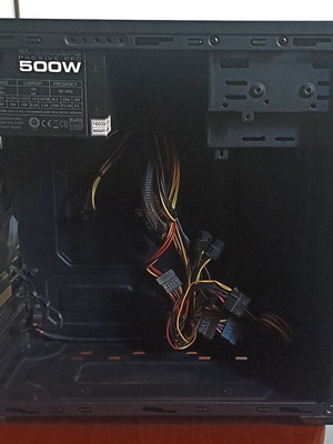 Infinity Mini Tower (Micro ATX/Mini ATX) with 500W Plus 8 Bronze PSU like new