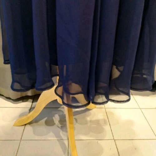 Evening maxi dress blue size M like new