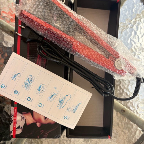 Hair Straightener with Steam and Tourmaline Ceramic Plates new
