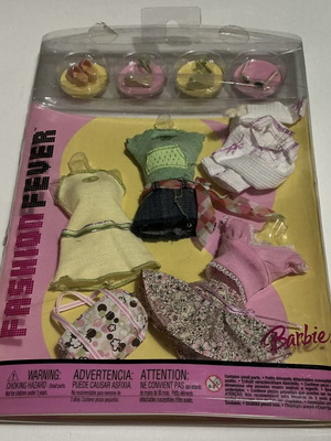 Σετ ρούχων και αξεσουάρ Barbie Fashion Fever 2004, καινούριο