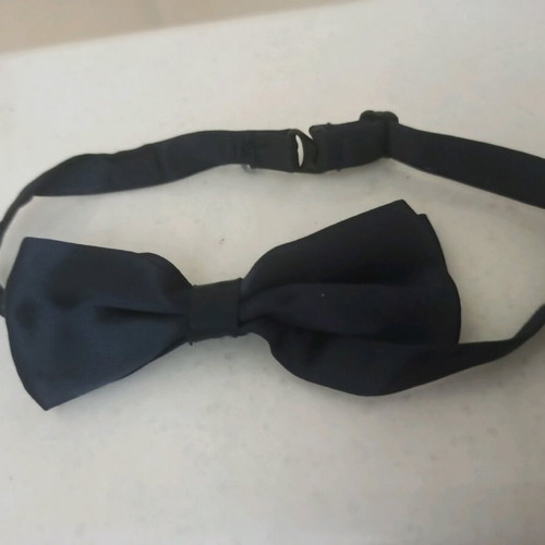 Blue–Black Bow Tie like new for little gentlemen