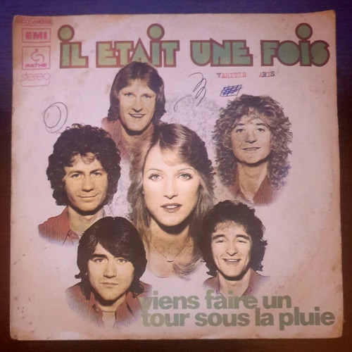 Il était une fois 7" vinyl single used, pop, 1975