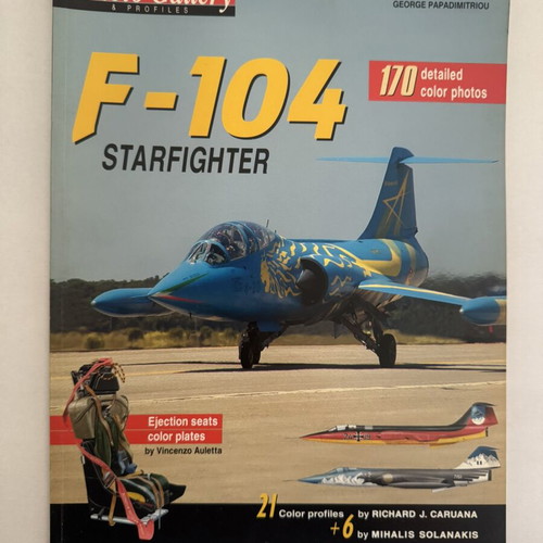 F-104 Starfighter book like new, Periskopio editions 2005