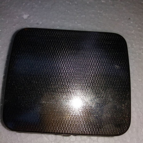 Metal case for rolling cigarettes used