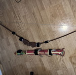 Decorative bow with quiver used