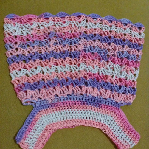 Handmade knitted dress for 3-4 month baby new
