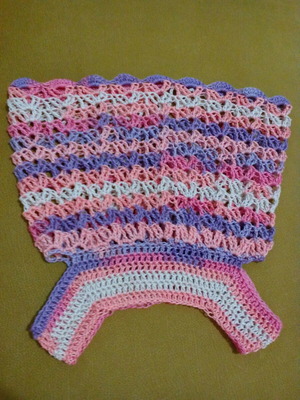 Handmade knitted dress for 3-4 month baby new