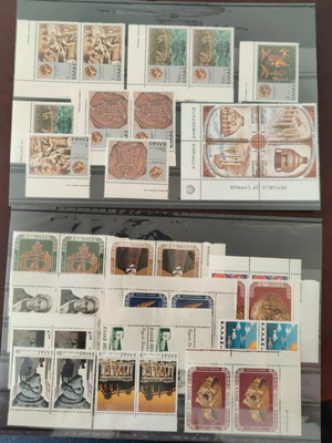 Διάφορα ελληνικά γραμματόσημα σαν καινούργια, ασφράγιστα