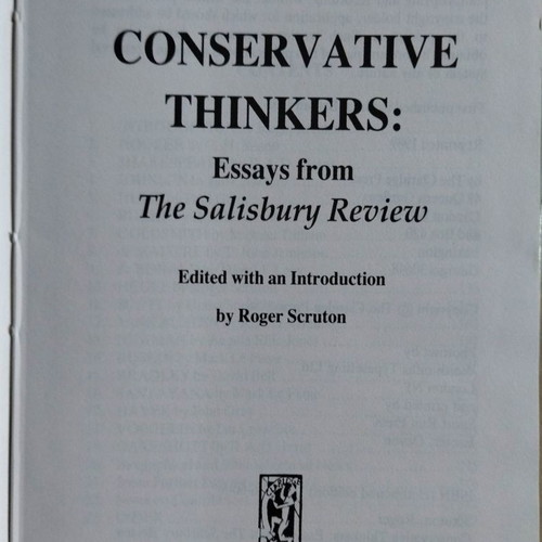 Conservative Thinkers used book in Greek