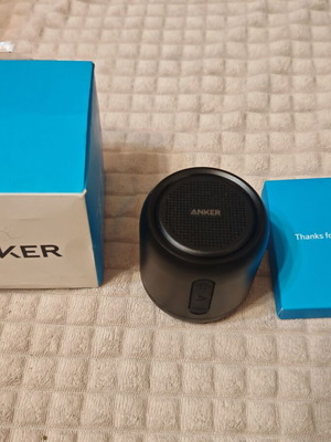 Anker SoundCore Mini Bluetooth колонκα като нова с FM радио microSD AUX