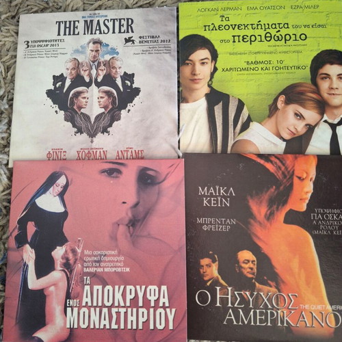 DVD movies new, pack of 12, various genres with subtitles
