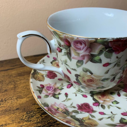 Tea set 6 pieces fine porcelain new