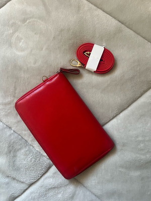 Wallet like new, red