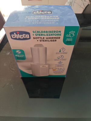 Chicco βρεφικός αποστειρωτής μπουκαλιών και θερμαντήρας μητρικού γάλακτος σαν καινούργιο