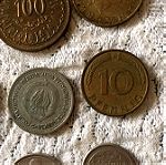  Παλαιά διαφορά νομίσματα ,vintage
